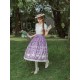 Twilight Crush Grape Pastoral Song Skirt Salopette JSKs(Reservation/3 Colours/Full Payment Without Shipping)